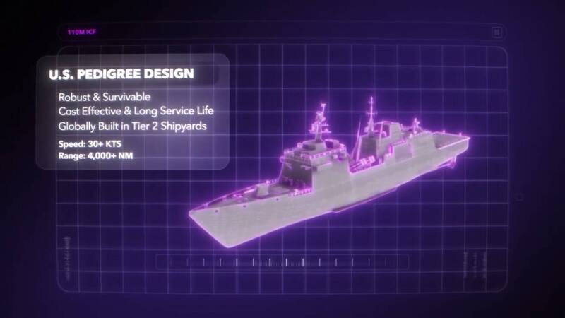 【影】Gibbs&Cox「國際級」巡防艦宣傳片 赫見我輕巡艦開工畫面