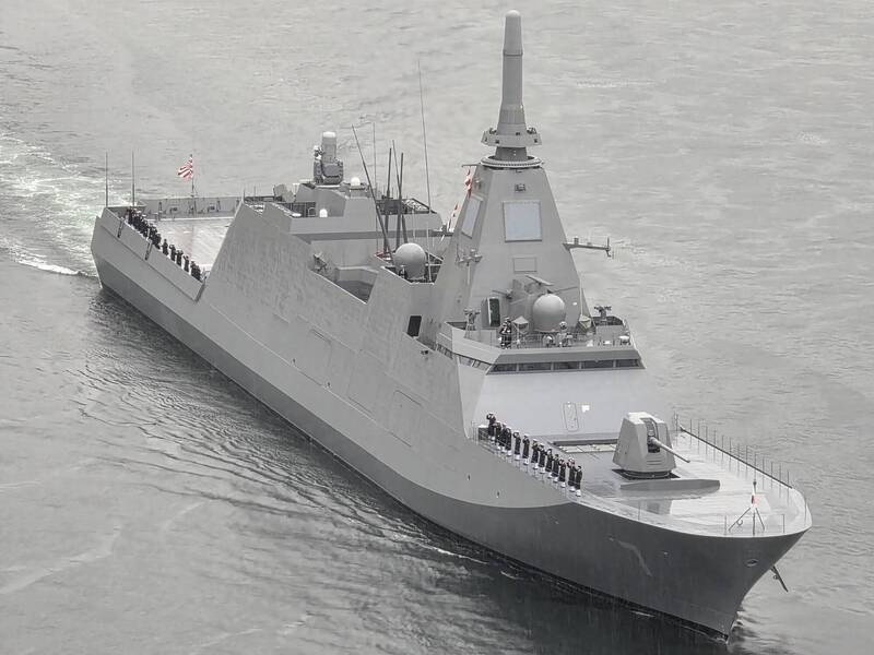 首裝MK41垂直發射系統 日最上級7號護衛艦「仁淀號」服役