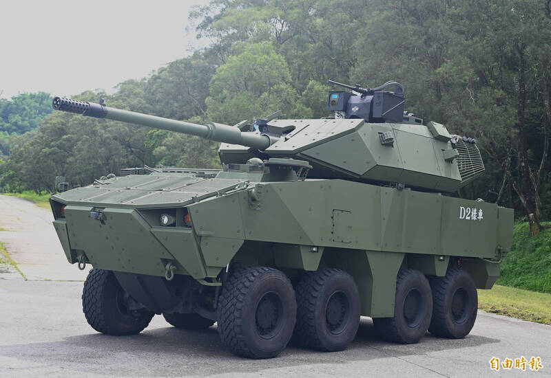 「獵豹」輪型戰車D3樣車組裝完畢 9月台北國防展秀英姿
