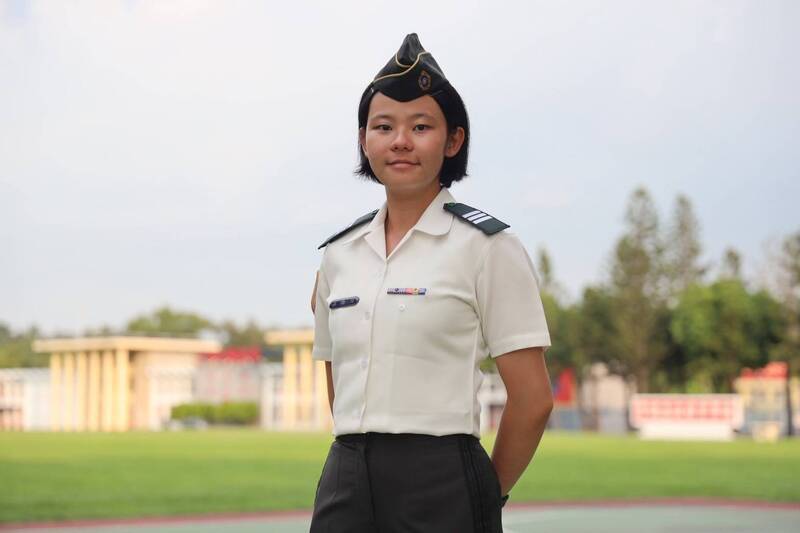 派訓美國色岱爾軍校 陸軍官校女學生孫僑均巾幗不讓鬚眉