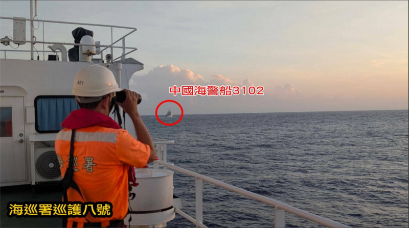 從今年2月開始發生 中國海警船今年襲擾東沙9船23航次