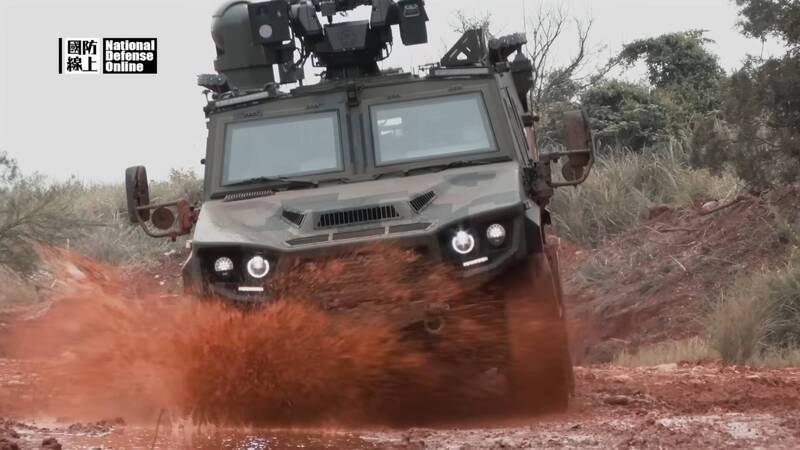 國軍偵搜戰術輪車完成初期戰測 但無緣再登今年度台北國防展