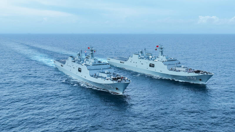 菲澳聯合軍演甫落幕！中國海軍在南海巡航 與北京閱兵同日 