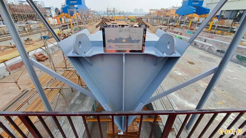 海軍輕型巡防艦力拼明年10月交艦 但全案向後展延2年