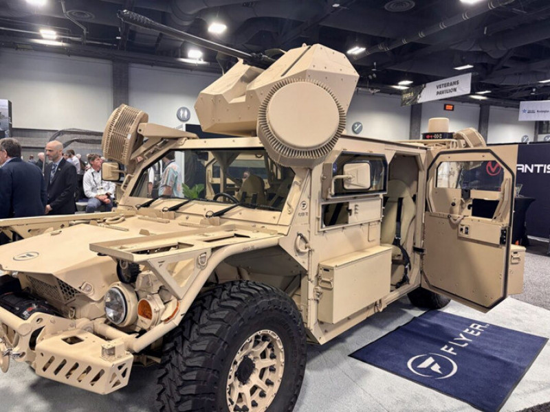 美軍火商展示反無人機戰鬥車 部署不到1分鐘即可作戰