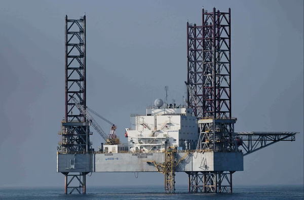 黃海中國構造物首見人員活動  南韓議員：疑具軍事用途