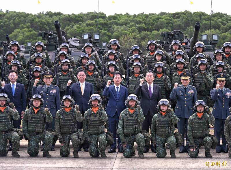 「地表最強」戰車M1A2T來了！賴總統親主持成軍典禮