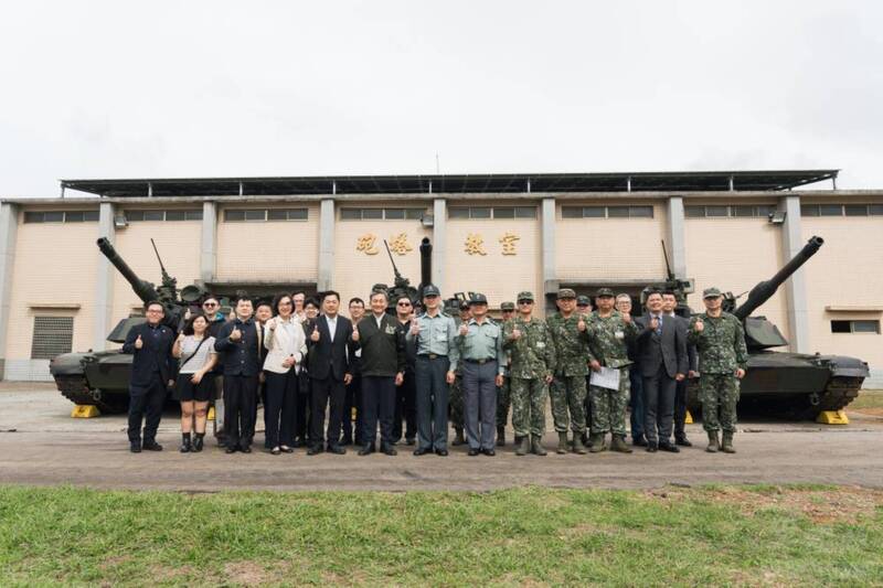 M1A2T戰車明年第一季交畢 立委考察叮囑訓場整建