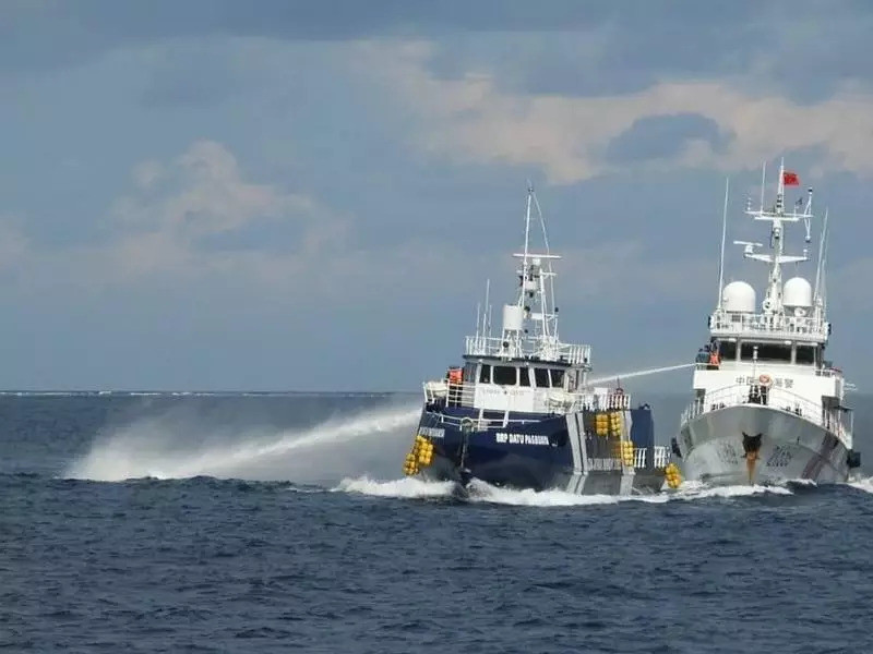 南海驚魂！中共從渚碧礁發射3枚信號彈 恫嚇菲國巡邏機