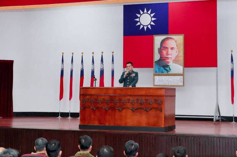 主持馬防部指揮官布達  呂坤修：把壓力化為力量、把質疑化為精進