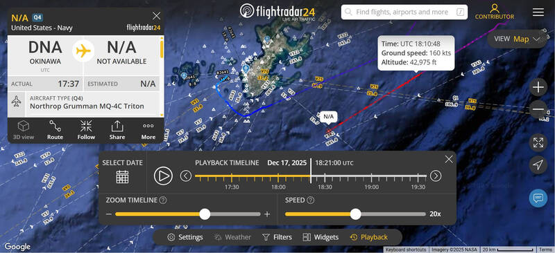 獨家》管很寬！共艦嗆遠離「中國台灣」 美軍機恆春外海霸氣回擊