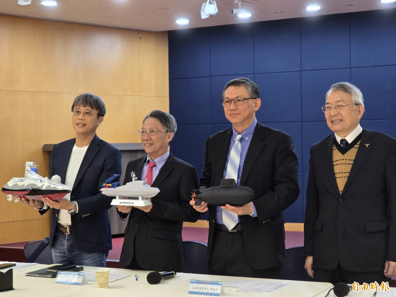 昔日抽籤輸給慶富 台船秀無人獵雷艇模型：有信心贏回來