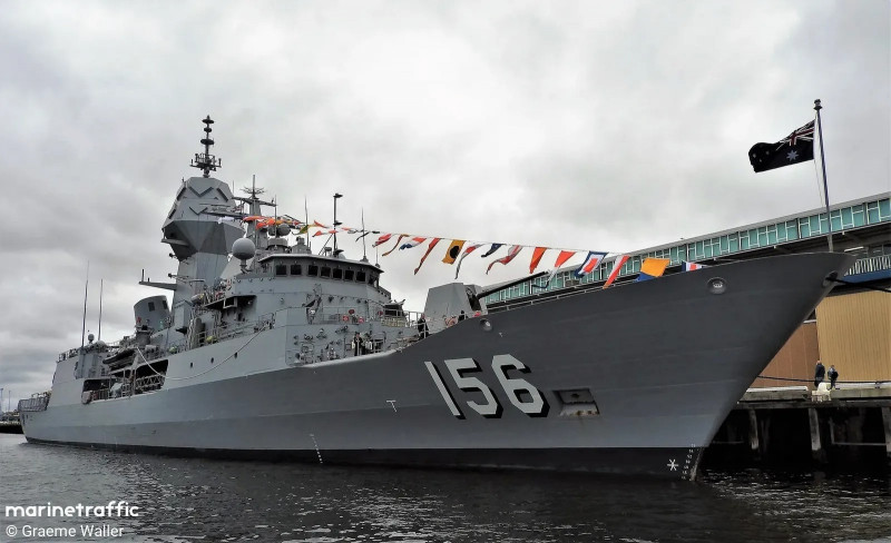 澳巡防艦現蹤台海中線 艦載機貼近澎湖西面遭我空軍驅離