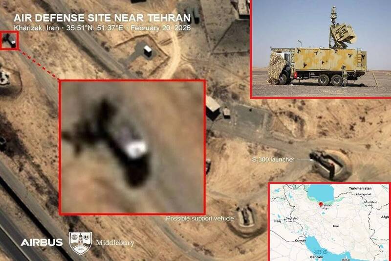 備戰高端空襲！德黑蘭急調S-300與電戰車輛 企圖致盲敵軍雷達