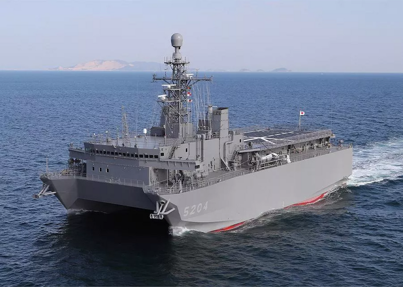 日第四艘響級聲學測量艦「備後號」服役 中俄潛艦將無所遁形