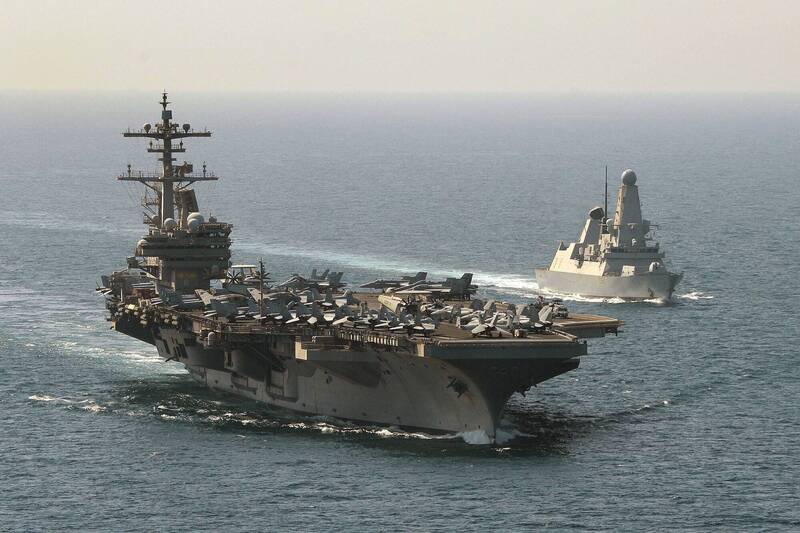 伊朗戰事緊張 美軍船艦部署中東周邊動態一次看