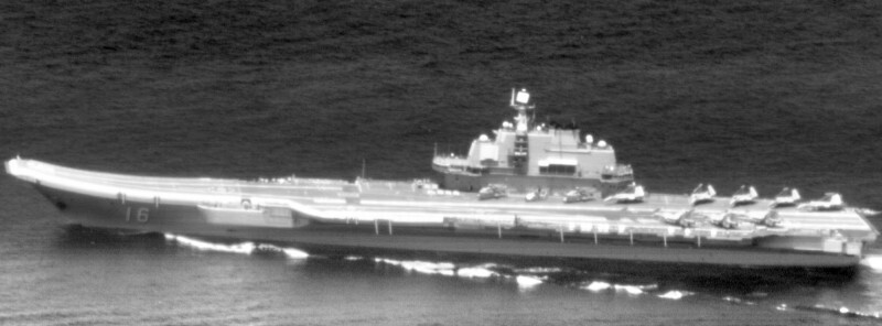 中共「遼寧號」航艦昨穿越台海 顧立雄：會加強留意後續動向