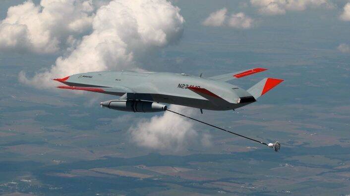 美軍量產型MQ-25「刺魟」完成首飛 無人加油機進入飛測階段