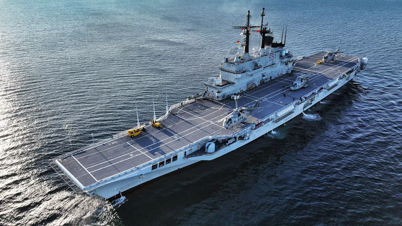 印尼軍購回饋 義大利決議「加里波底」號航艦無償移交