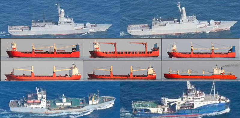 對抗歐美制裁 俄海軍護航「影子艦隊」通過對馬海峽