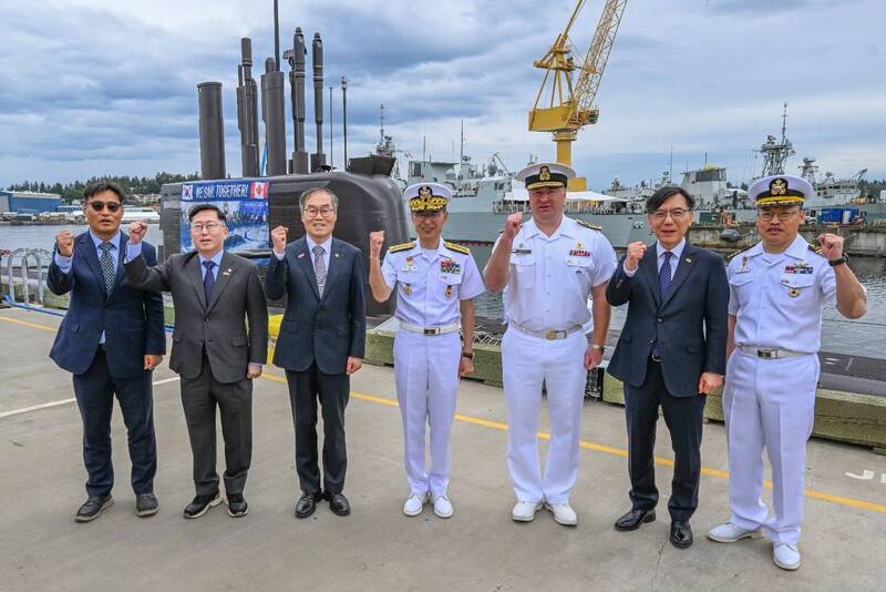 首度橫跨太平洋!韓「島山安昌浩號」潛艦抵加拿大 直攻12艘潛艦大單 首度橫跨太平洋!韓「島山安昌浩號」潛艦抵加拿大 直攻12艘潛艦大單