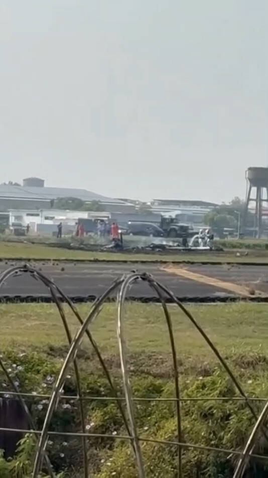 空軍T-34教練機失事 國民黨：盼儘速查明事故原因、從優撫卹