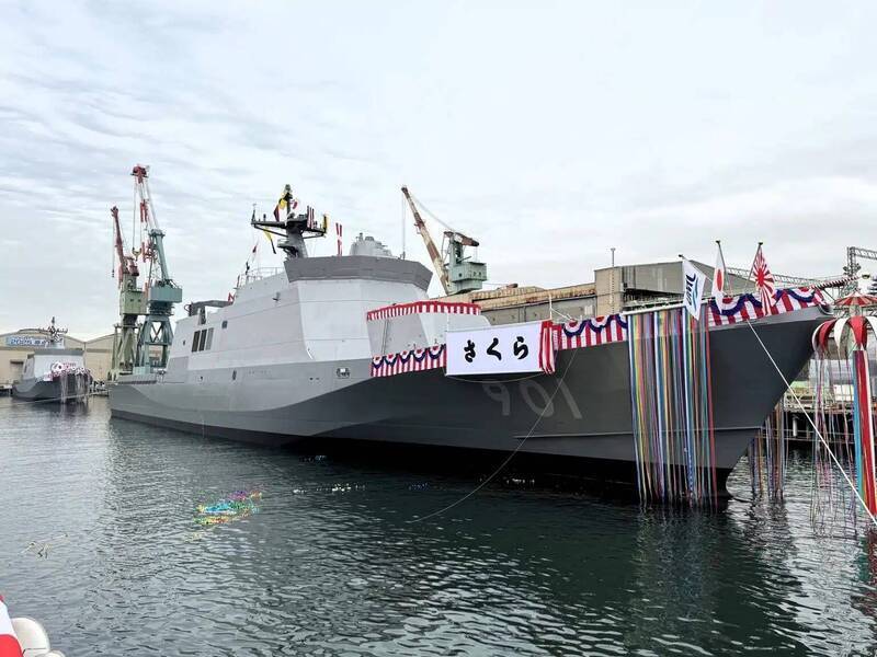 專門反制老共「灰色地帶衝突」! 日本「櫻級」巡邏艦2027年起服役 專門反制老共「灰色地帶衝突」! 日本「櫻級」巡邏艦2027年起服役