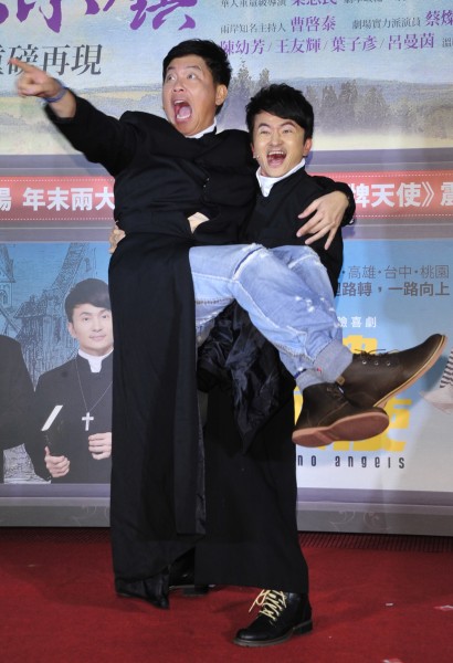 曾國城、唐從聖 合演《冒牌天使》有笑點