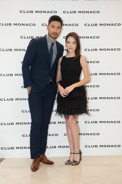CLUB MONACO重新開幕 許瑋甯、高以翔朝聖