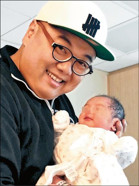 林子聰喜獲麟兒 六師弟後繼有人