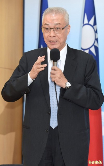 吳敦義好想當主席  放話2020重返執政