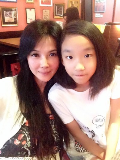 丁國琳11歲愛女遺傳好基因    小5腿就這麼長