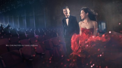 （影音）吳中天娶楊子姍周末辦桌    創意婚紗照曝光