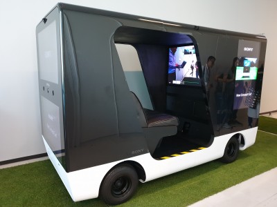 東京直擊 Sony無人車下月日本5G試驗