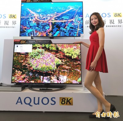 東奧8K起飛！Sharp二代8K電視同步日本 台灣年底開賣