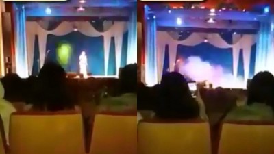 (影音)女歌手登台飆高音猝死 倒地重摔影片曝光! (影音)女歌手登台飆高音猝死 倒地重摔影片曝光!