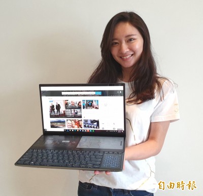 搶先動手玩 華碩全球首款雙4K觸控螢幕筆電亮相