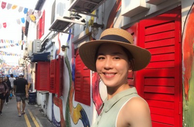 張家慧帶兒子遊新加坡 竟因這件事堅定革命情感