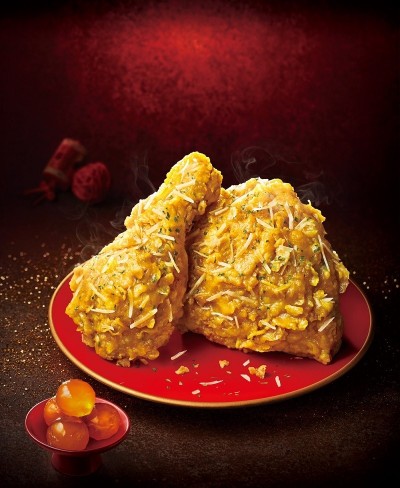 肯德基台味迎新年 金沙鹹蛋炸雞限量登場加碼抽任天堂