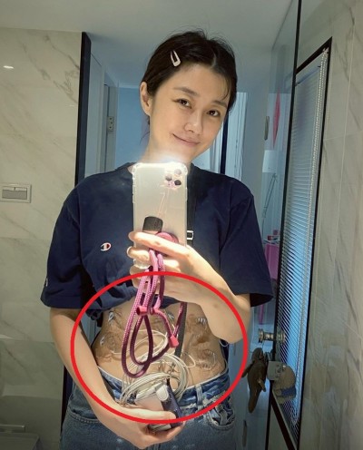 身上揹了啥？ 李維維解開粉絲疑惑