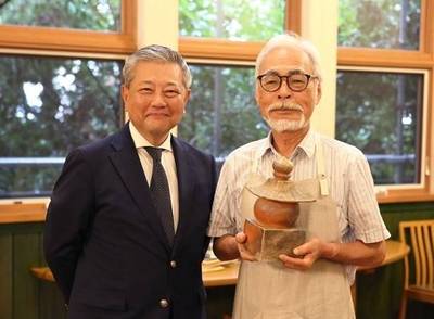 獲第38屆川喜多獎 79歲宮崎駿身形消瘦曝光