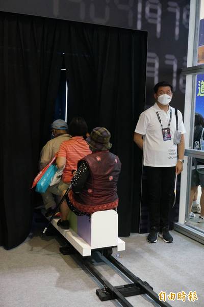 穿越時空×跳躍韓國  ITF韓國攤位有意思