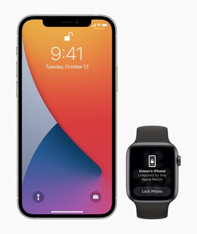 快更新！蘋果iOS 14.5來了 戴口罩免刷臉「Apple Watch解鎖」