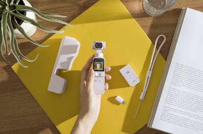 DJI二代口袋雲台相機Pocket 2 新色雲霧白套組來了