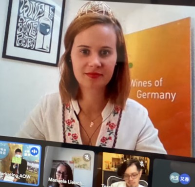 2021德國麗絲玲週開跑 25歲葡萄酒公主線上開講