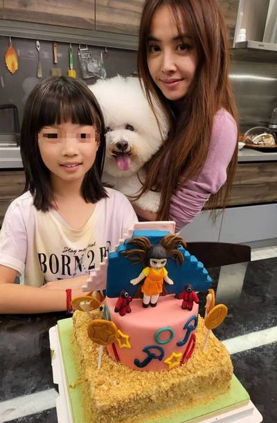 羨慕！蔡依林為外甥女作翻糖 神復刻《魷魚遊戲》