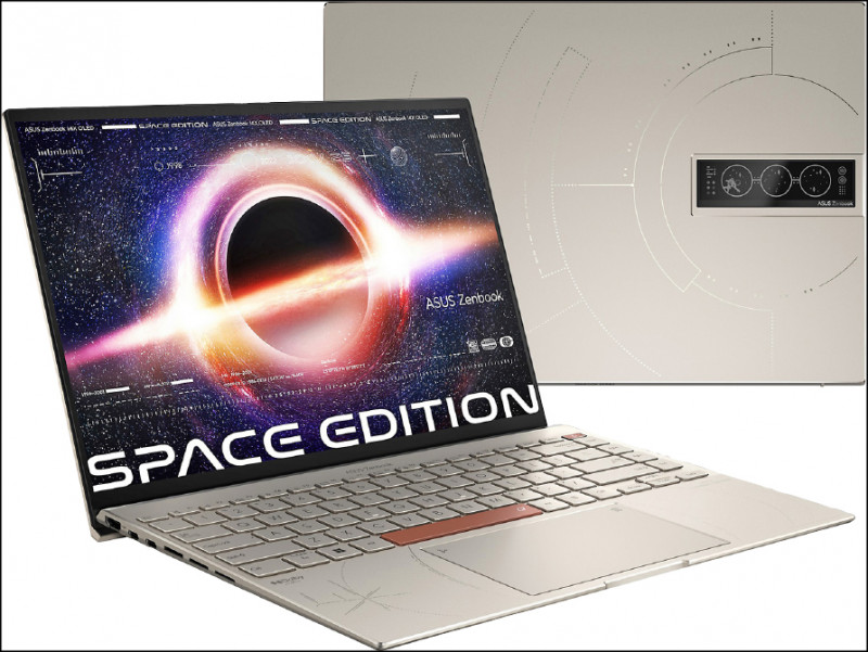 華碩太空筆電 小視窗自訂個人化訊息