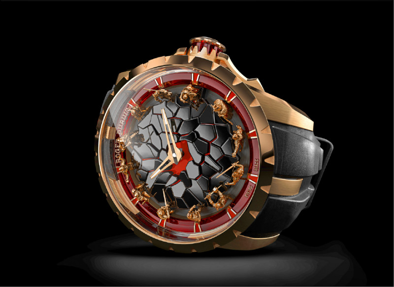 羅杰杜彼圓桌騎士錶登台 隨即被收藏