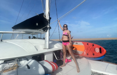 曲艾玲原來這麼辣！送12歲兒子去澎湖「轉大人」成功