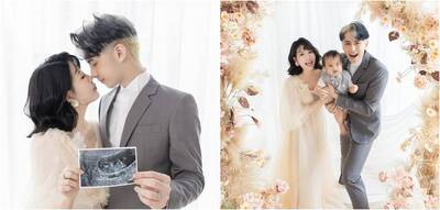 恭喜！大兒子滿1歲  田亞霍報喜正妹老婆又有了